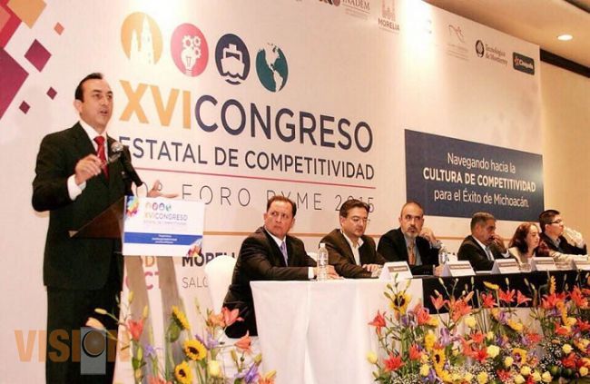 Antonio Soto inaugura el XVI Congreso Estatal de Competitividad 2015   