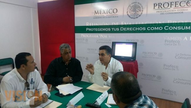 Profeco y empresarios michoacanos establecen acciones para el Buen Fin 2015