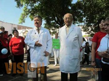 Desfilan Promocionando la Semana Nacional de Salud