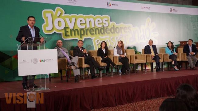 Jóvenes michoacanos crearán aproximadamente cien empresas: Enrique Jacob