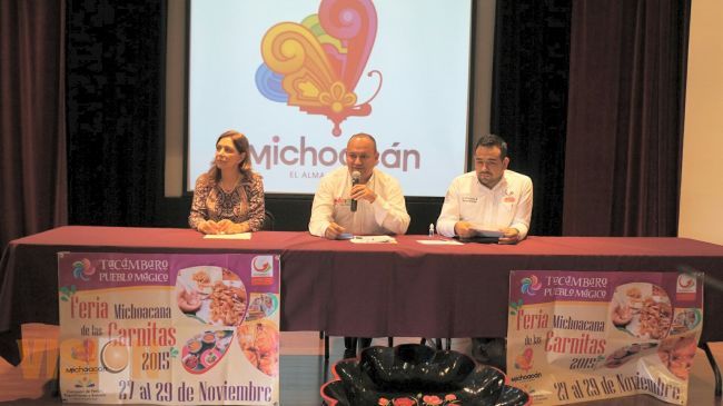 Invitan a la 3er Feria michoacana de las Carnitas en Tacambaro 