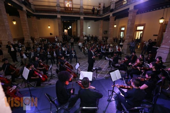 Deleite sonoro en el Congreso del Estado