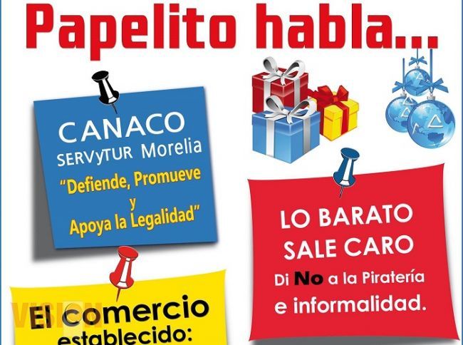 Canaco Morelia exhorta a la población a consumir en establecimientos legales