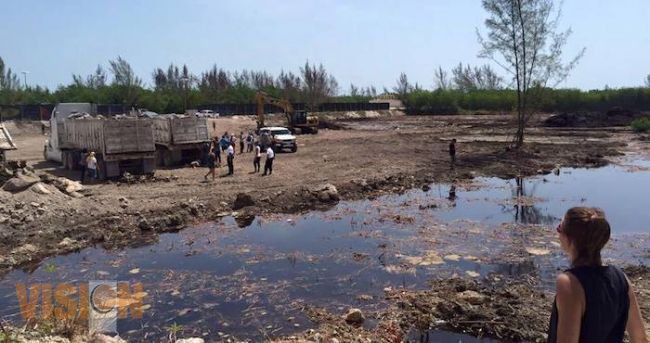 Denuncian destrucción ecológica de Tajamar