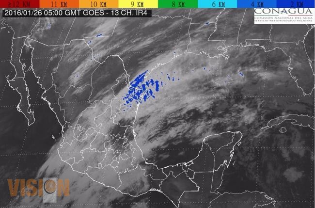 Seguirán bajando las temperaturas en el norte de México 