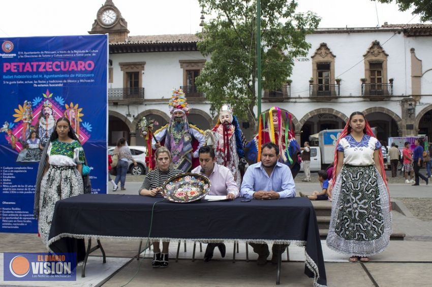 Inician trabajos para la conformación del ballet folklórico de Pátzcuaro