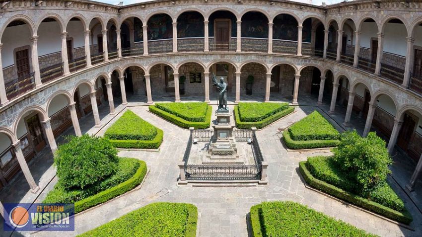 Colegio de San Nicolás abierto para disfrute de paseantes