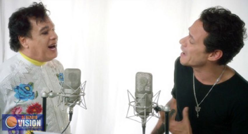 Juan Gabriel y Marc Anthony graban video 