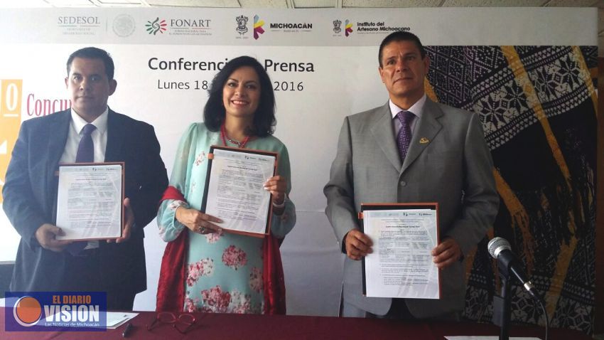 Michoacán, sede del Cuarto Concurso Nacional de Textiles