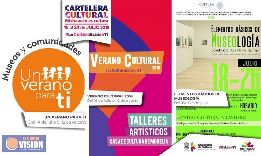 Cartelera cultural del 18 al 24 de julio 