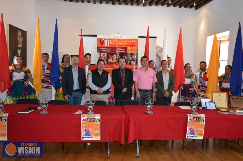 Anuncian programación del VII Festival Internacional de Danza Folklórica “Prof. J. Roberto García