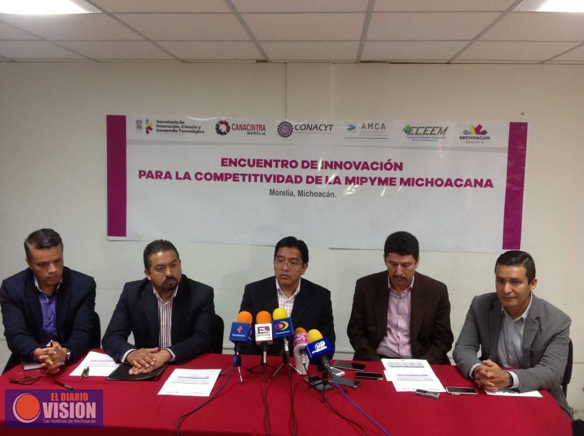 Realizarán el Encuentro de Innovación para la Competitividad de la Mipyme Michoacana