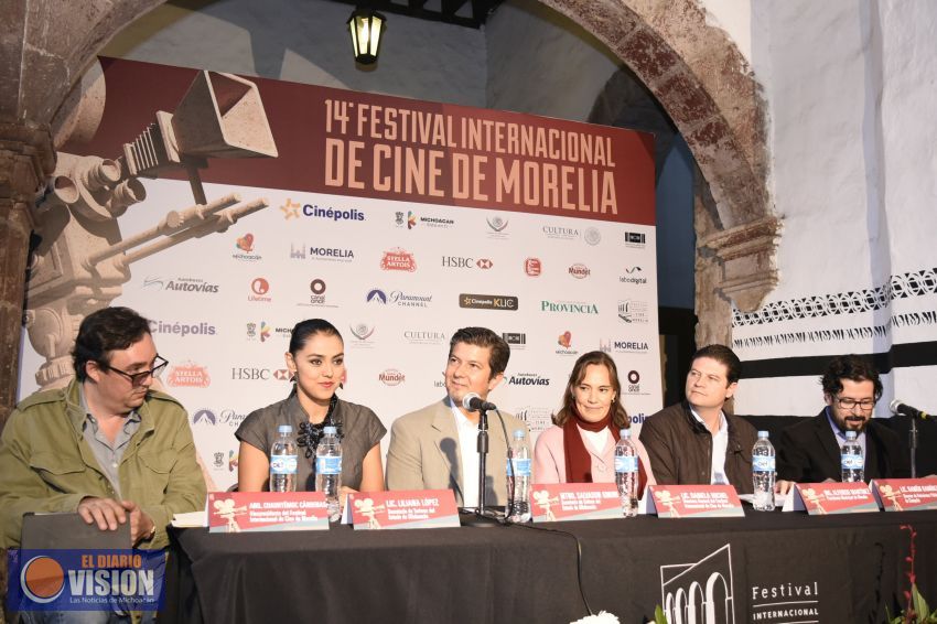 Michoacán, listo para el 14° Festival Internacional de Cine de Morelia