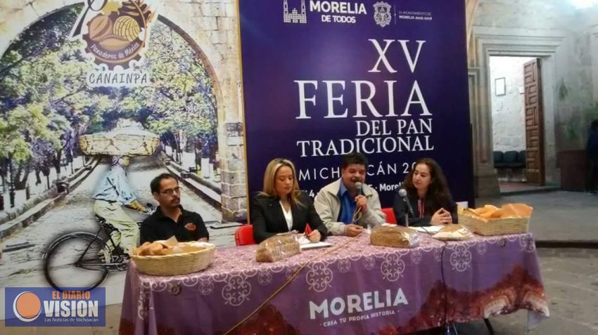  Organizan Feria del Pan tradicional, en Morelia