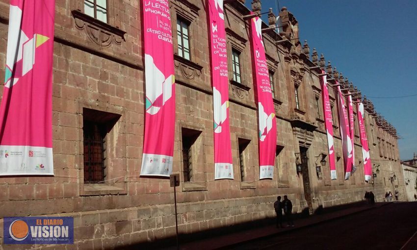 Mañana arranca la IX Feria Nacional del libro y la lectura Michoacán 2016.