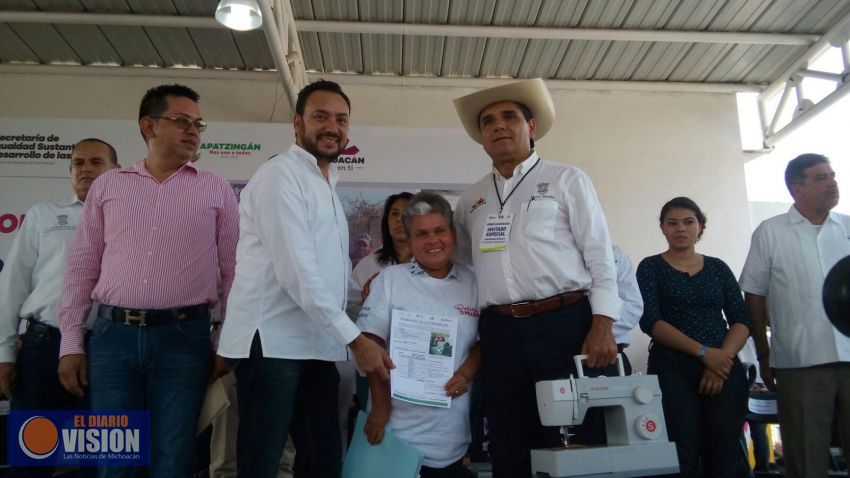 Impulsa SNE Michoacán proyectos productivos en Cenobio Moreno