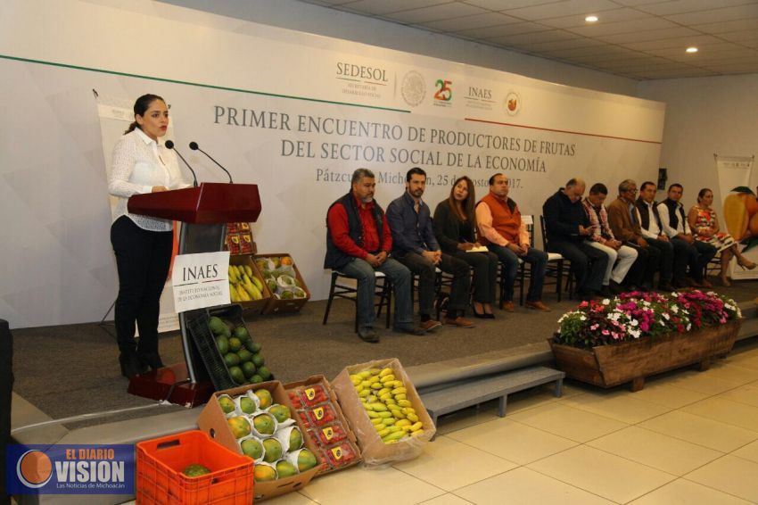 Michoacán, sede del Primer Encuentro de Productores de fruta organizado por INAES 