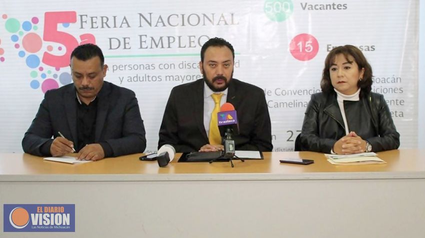 Próximo viernes, 5ª Feria de Empleo para personas con discapacidad y adultos mayores  