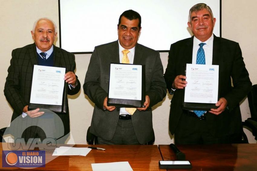 Firman SSM y UVAQ convenio de colaboración 