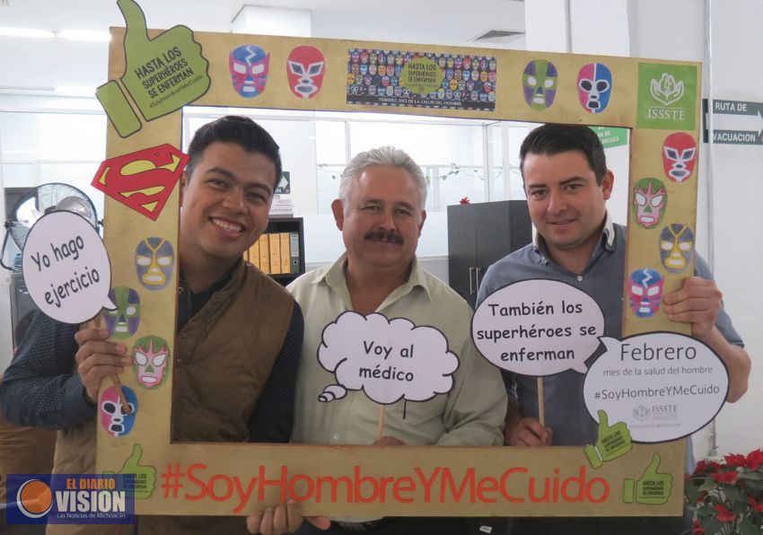 Arranca ISSSTE Michoacán Febrero, Mes de la Salud del Hombre