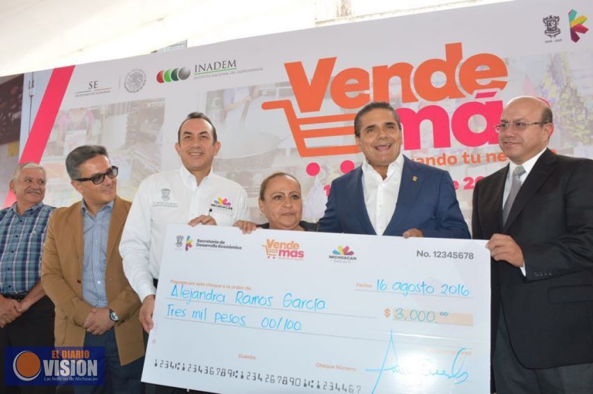 Michoacanas fortalecen sus microempresas con Vende Más