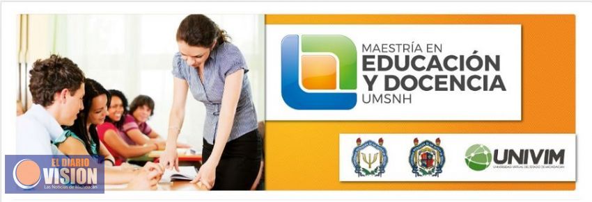 UMSNH ofrece Maestría en Educación y Docencia