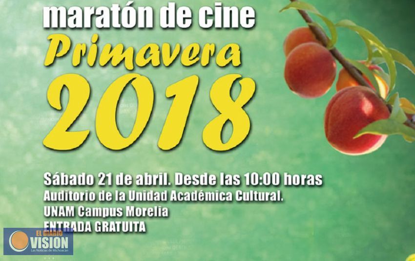 Este sábado comienza el maratón de cine internacional Primavera 2018