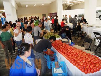 Productos orgánicos se presentan con gran éxito en Plaza Morelia/