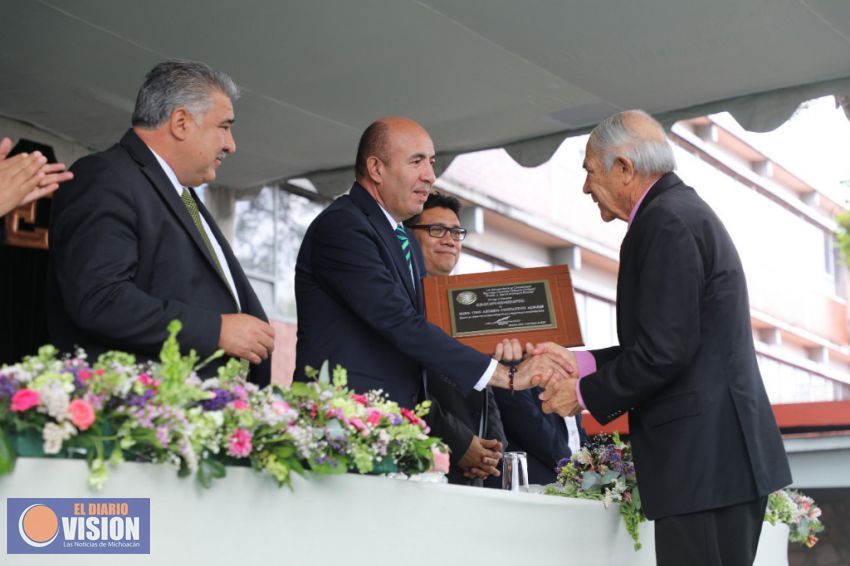 Celebra Escuela Normal “J. Jesús Romero Flores” 103 años de su fundación 