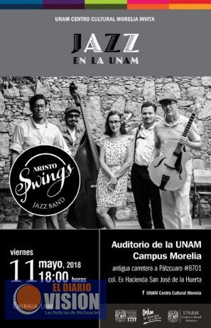 Jazz en la UNAM presenta Aristoswings Jazz Band