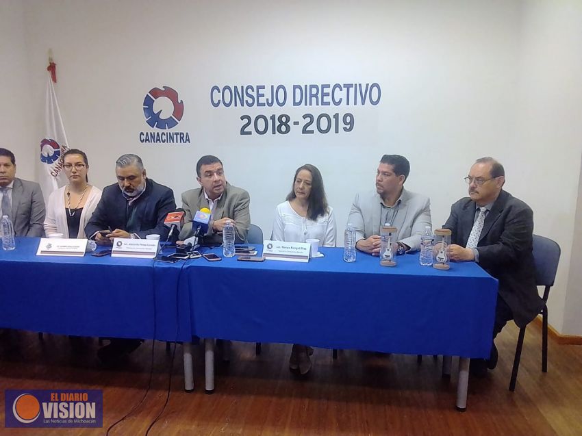 Para Michoacán la Convención Nacional de Industriales 2019, Anuncia Canacintra