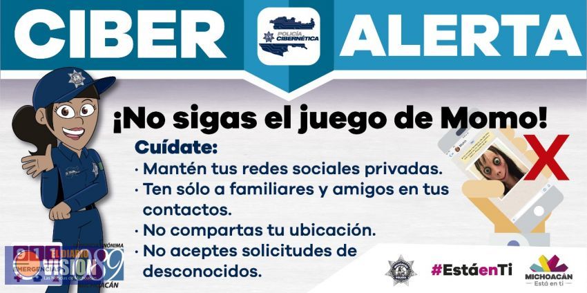 Alerta SSP por juego peligroso en aplicación de mensajería  