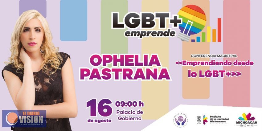 Realizarán foro LGBT+ Emprende para la comunidad diversa sexual de Michoacán