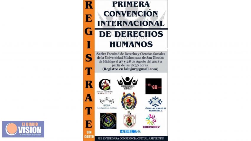 Convención Internacional de Derechos Humanos en la UMSNH