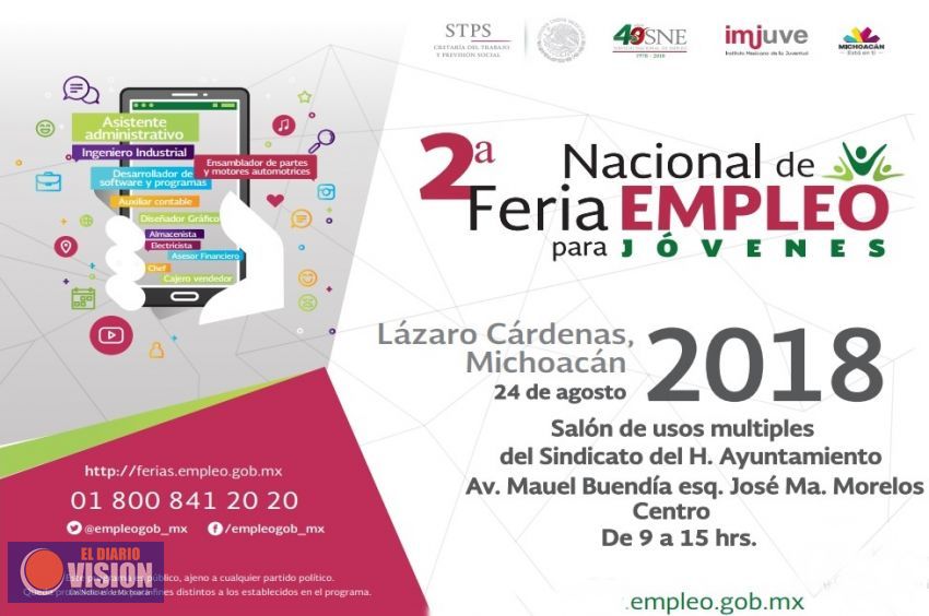 Se ofertarán 550 vacantes en la Segunda Feria del Empleo para Jóvenes de LC