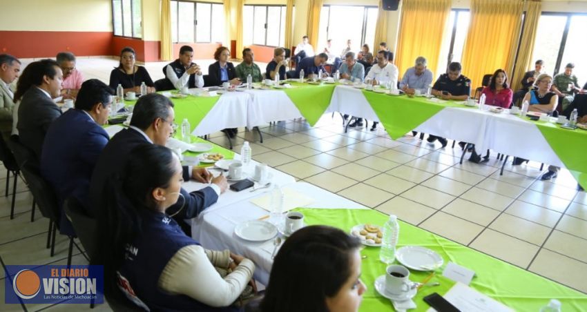 Anuncia SSP, avance de 65% en construcción del cuartel regional Uruapan