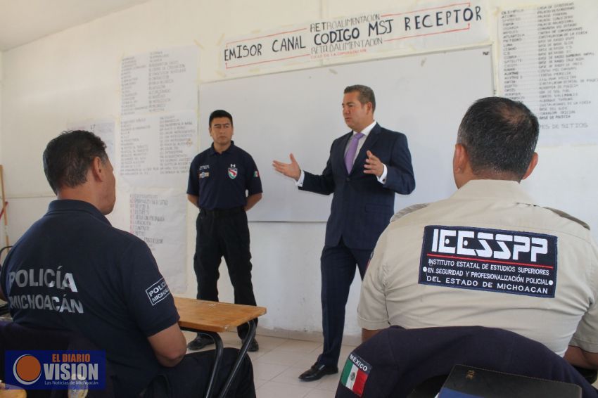 IEESSPP y Policia Morelia refrendan compromiso por la seguridad.