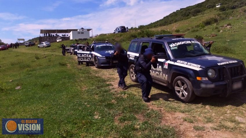 Firme y permanente, profesionalización de la Policía Michoacán