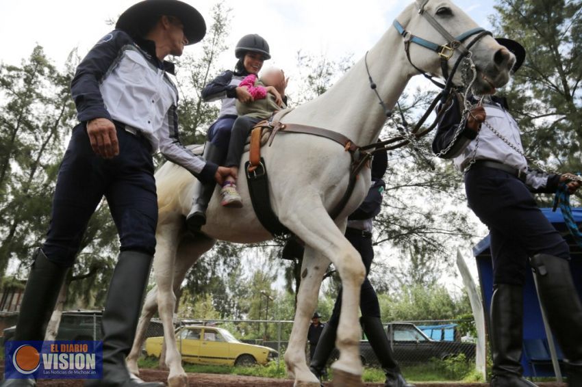 SSP mejora Centro de Equinoterapia, en beneficio de las y los michoacanos