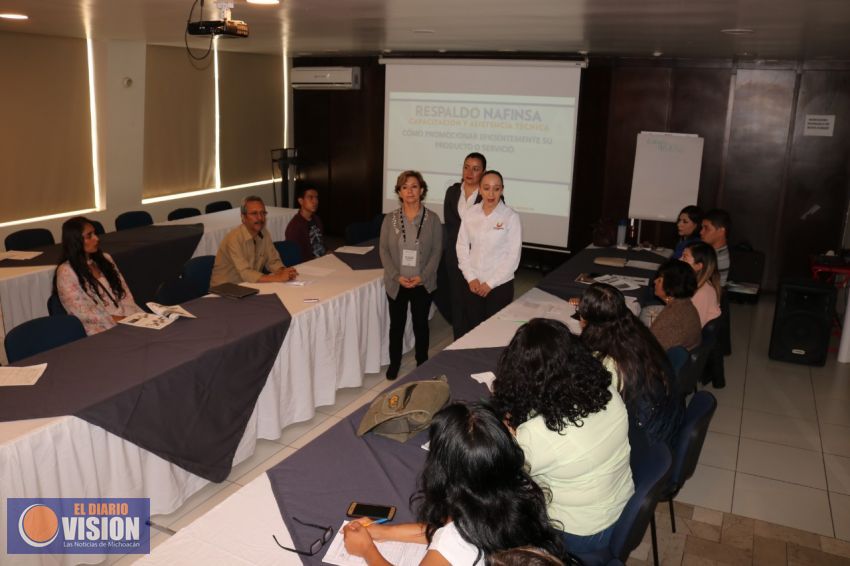 Participan empresarios Uruapenses en el curso “Como promover de manera eficiente tu producto o serv