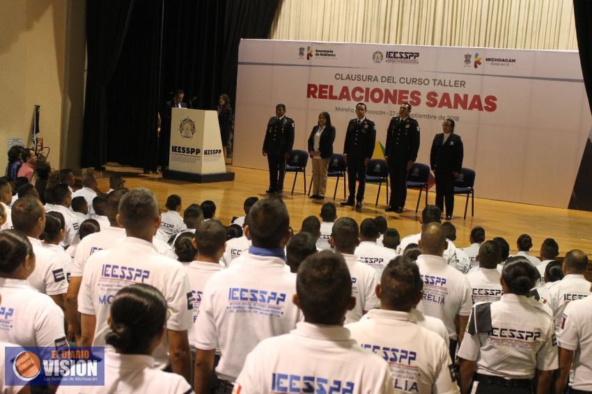 Concluye IEESSPP y SSM curso sobre relaciones sanas