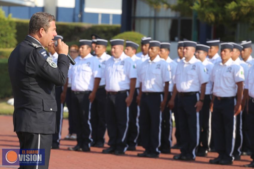 Inicia IEESSPP formación inicial a 6ta generación para Policía Michoacán.