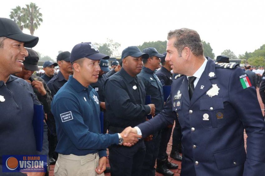 IEESSPP refrenda compromiso en la formación de policías municipales del estado