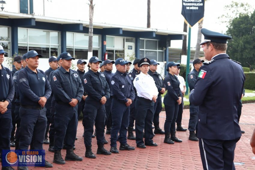 IEESSPP comprometido en la formación permanente a policías municipales.