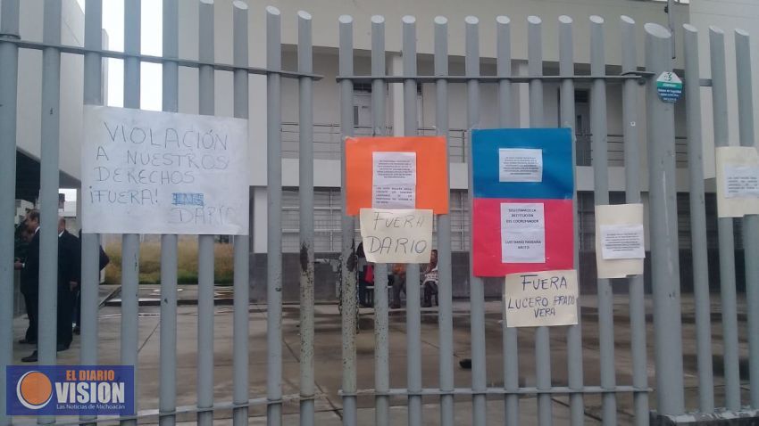 Profesores de la UMSNH piden salida de aviadores de la Facultad de Derecho