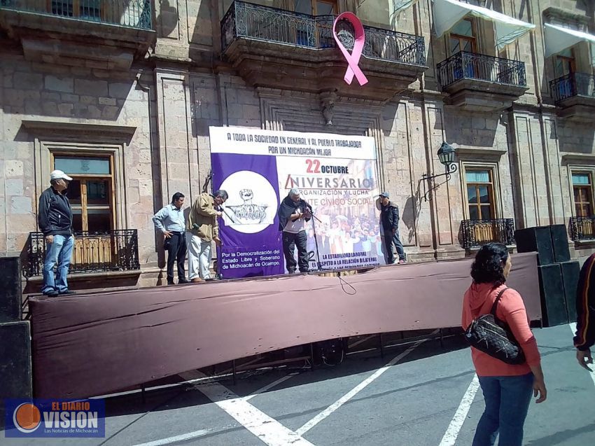 Frente Cívico Social celebra aniversario luchando por mejorar las condiciones de la clase trabajado