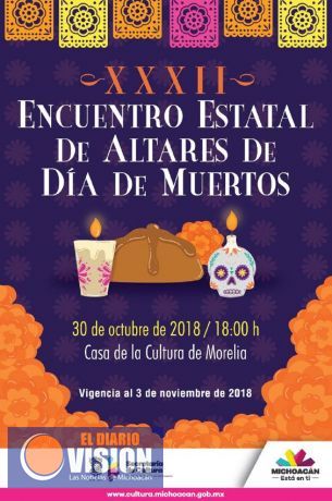 Abre SECUM convocatoria para Encuentro de Ofrendas de Día de Muertos 2018