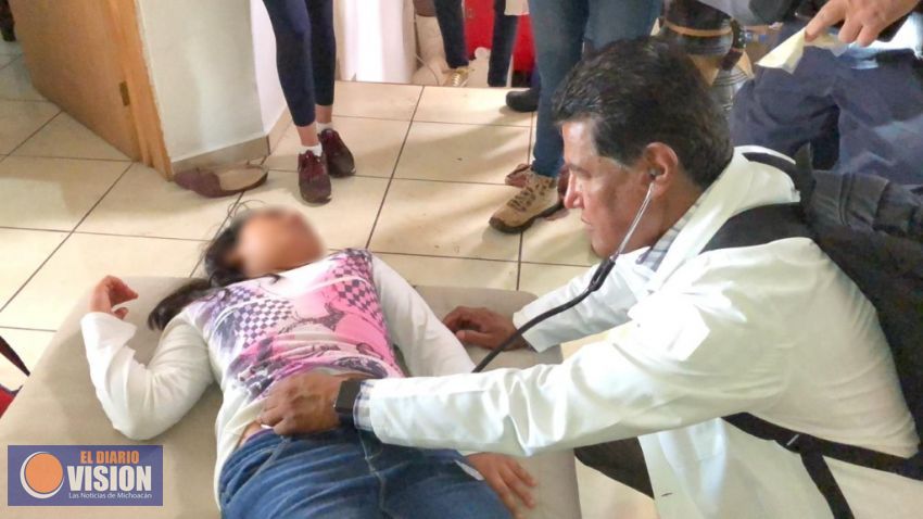 Brigadas de SSP brindan consulta médica y psicológica a afectados por inundaciones