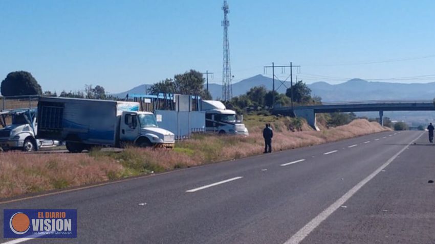 Libera SSP carretera Morelia - Pátzcuaro