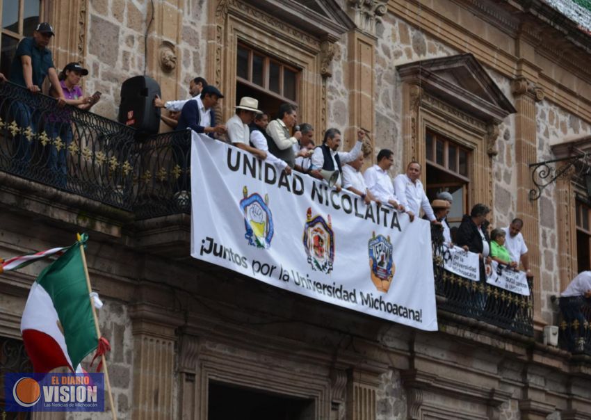 Autoridades federales brindan apoyo económico a UMSNH para saldar adeudos pendientes 